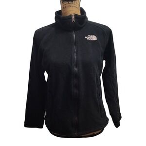 The North Face Black Fleece‎ Jacket Women's Medium Full Zip Outerwear